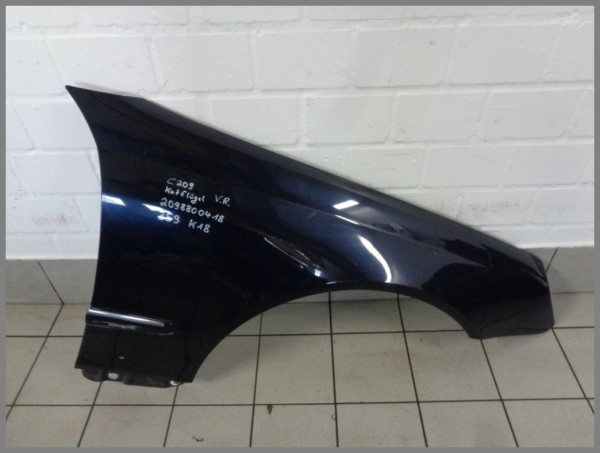 Mercedes Benz W209 CLK Kotflügel RECHTS 359 Tansanitblau 2098800418 K18 Original