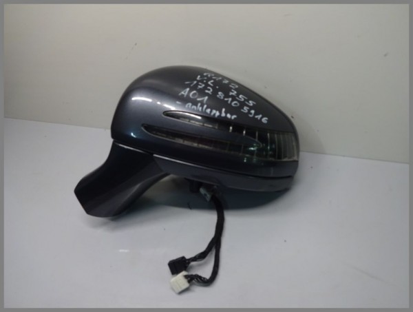 Mercedes R172 SLK exterior mirror left 755 tenorite gray 1728105916 foldable original