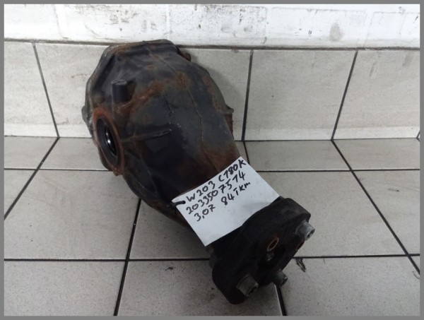 Mercedes Benz W203 C180K Differential 84tkm 3.07 Hinterachsgetriebe 2033507514