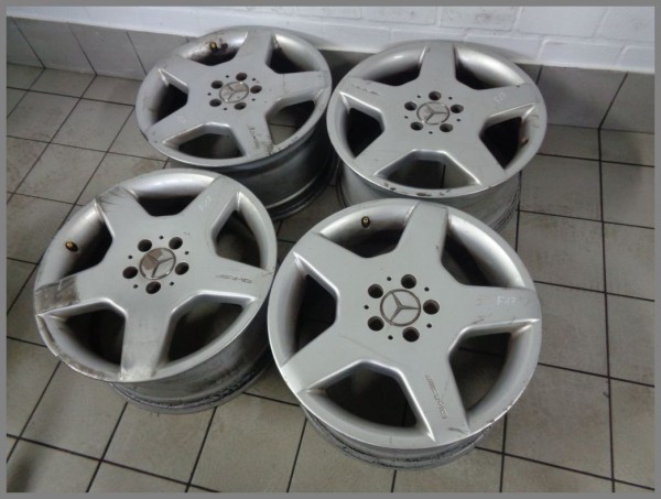 Mercedes C215 W220 AMG Styling III rims 8.5+9x18 ET44 2204013602 2204013702