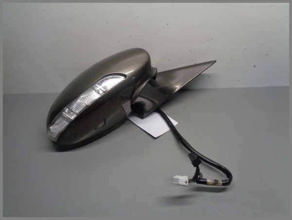 Mercedes W219 CLS exterior mirror right 963 indium grey 2198100876 foldable original