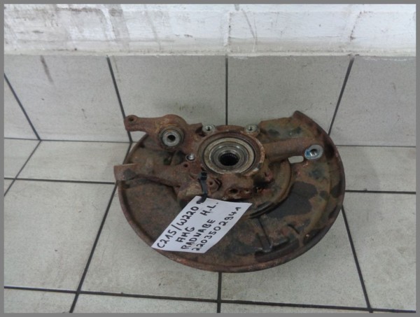 Mercedes W215 W220 V12 Radnabe Achsschenkel Hinten Links 2203502941 Original