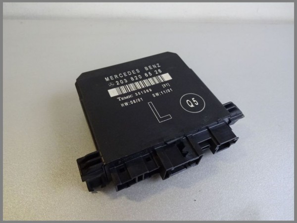 Mercedes Benz w203 door control unit left 2038206526 TEMIC 351369