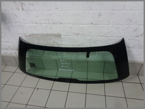 Mercedes W212 Heckscheibe Scheibe Hinten Original 2127400257 GRÜN Glas Kombi