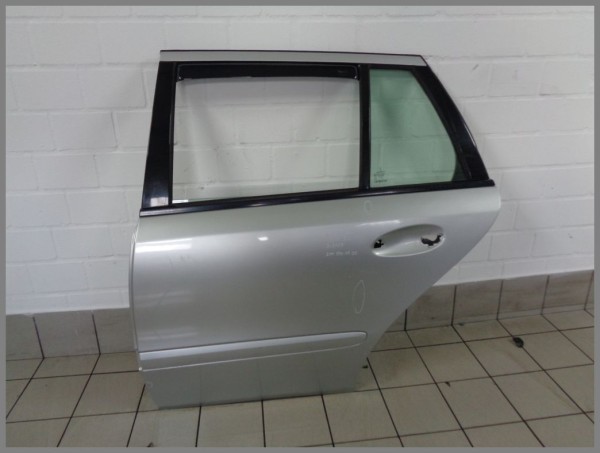 Mercedes Benz MB W211 S211 rear left door 775 Iridiumsilver 2117300305 K2103