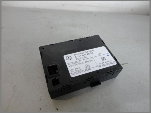 Mercedes Benz W211 E-Class Central Gateway 2114452500 ZGS 001 Q1 2115403545