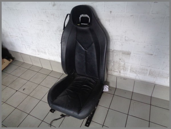 Mercedes Benz R171 SLK seat leather seat in black right original year 2010
