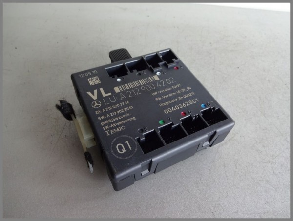 Mercedes Benz MB W204 W212 Rear Door Control Unit front right Control Unit 2129004202