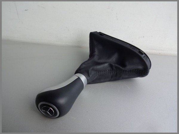 Mercedes Benz W211 Schaltsack Wahlhebel Leder Schwarz Ledersack 2112675510 9E38