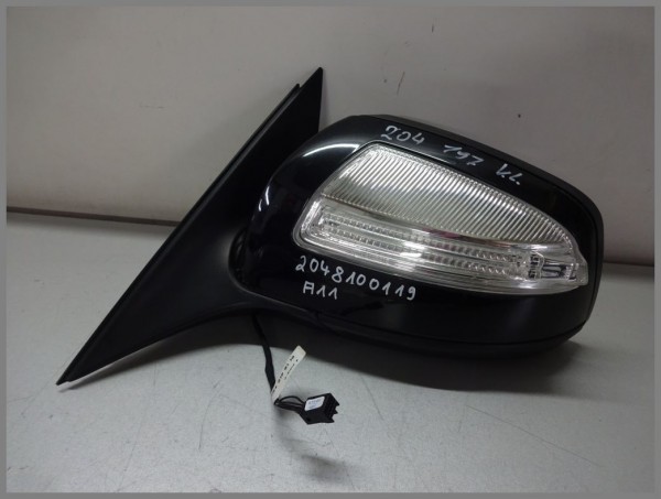 Mercedes Benz W204 Außenspiegel LINKS 197 Schwarz 2048100119 A11 Original