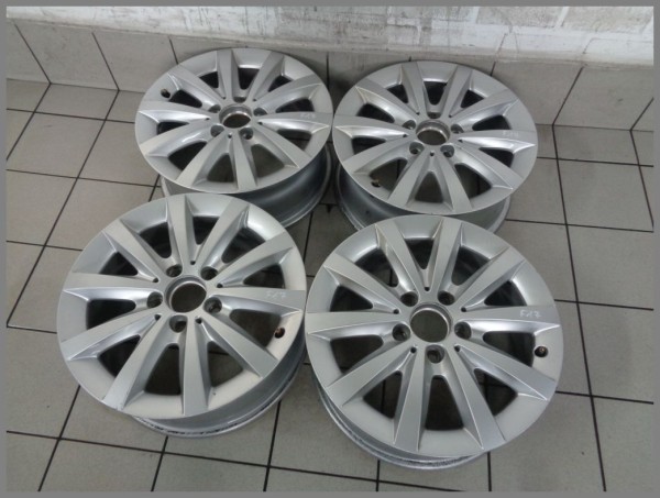 Mercedes W246 aluminum rims 6.5 x 16 ET49 original 2464010202 F17 original