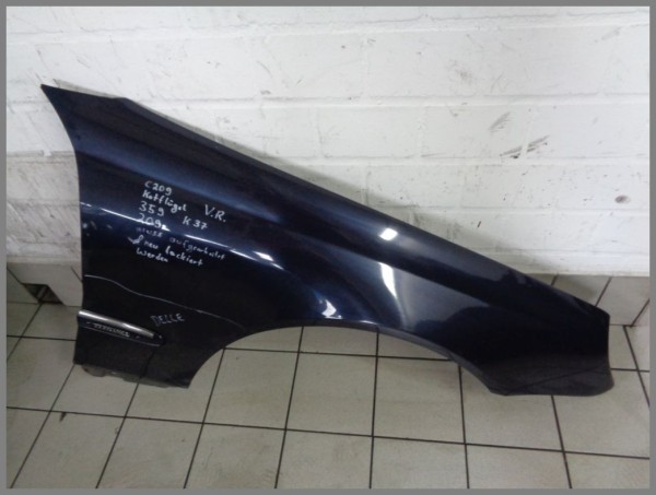 Mercedes Benz W209 CLK Mudguard RIGHT 359 Tansanite Blue 2098800418 K37 Original