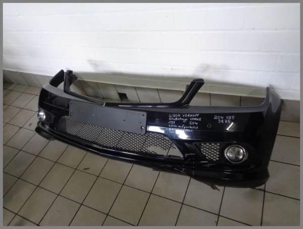 Mercedes W204 AMG PDC Stoßstange Vorne 197 Schwarz 2048853825 S04 -gebrochen-
