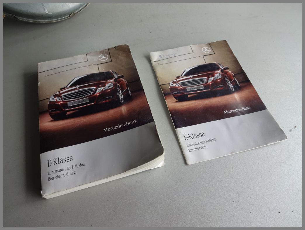 Mercedes Benz Mb W212 E Klasse Bedienungsanleitung Betriebsanleitung 2125846781 W212 E Klasse Mercedes Ersatzteile Benzshop De
