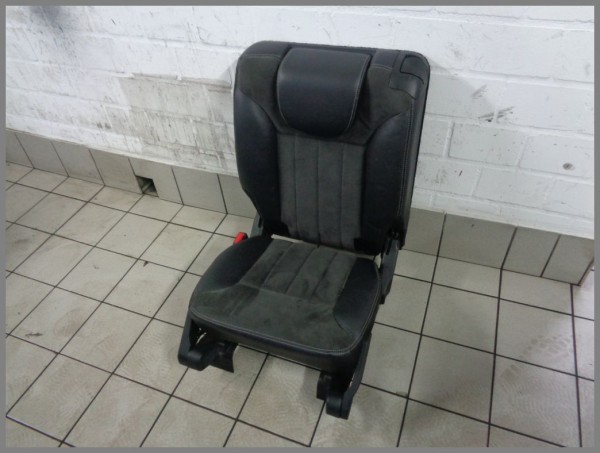 Mercedes W251 3rd row seat left original microfiber original