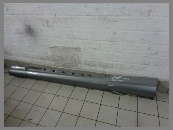 Mercedes C207 E-Coupe AMG Seitenschweller Links 792 Silber 2076981354 Original