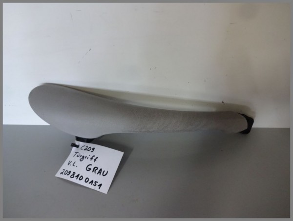 Mercedes Benz W209 CLK door handle handle grab handle front LEFT 2098100151 gray