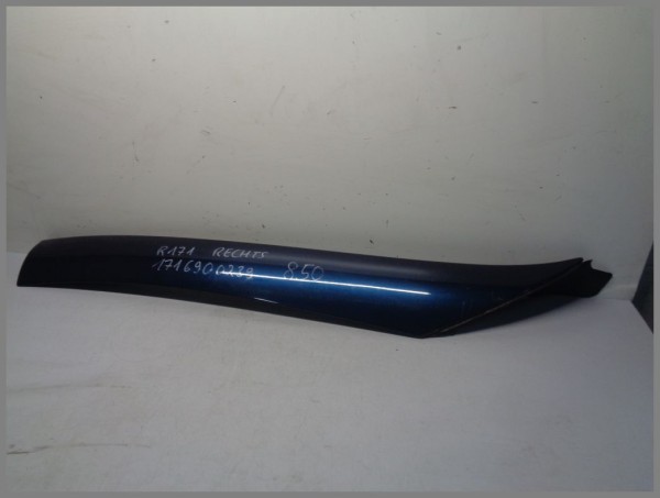 Mercedes R171 SLK A-pillar paneling 850 Blue 1716900239 right passenger side