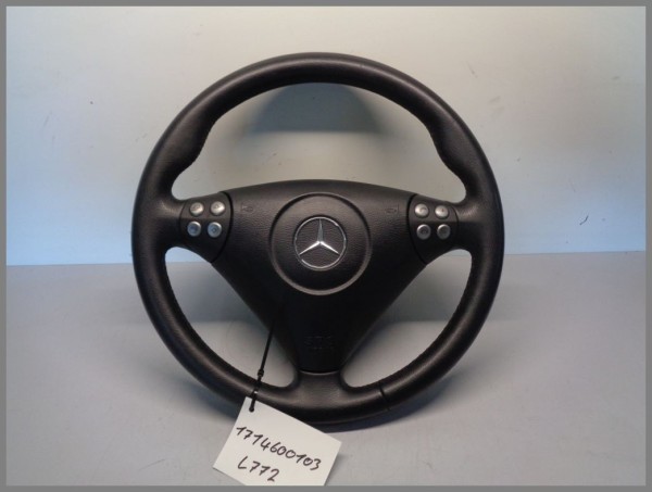 Mercedes Benz W203 R171 Lenkrad Airbaglenkrad Leder Lederlenkrad 1714600103 L772