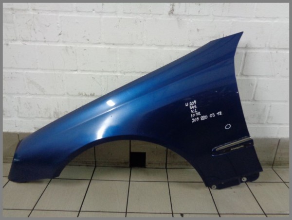 Mercedes Benz W209 Kotflügel VORNE LINKS 345 Jaspisblau 2098800318 K78 Original
