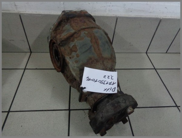 Mercedes Benz R171 SLK differential 152tkm 3.27 rear axle gear 1713501014