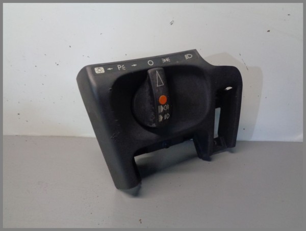 Mercedes W140 Lichtschalter + Blende 0005456404 1406800935 Original Schwarz