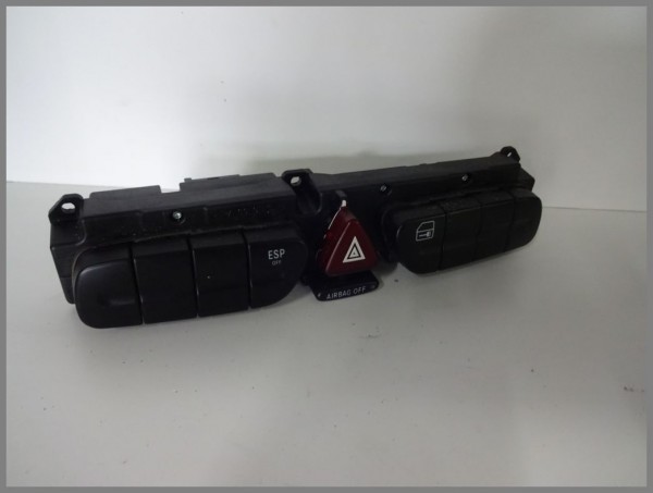Mercedes Benz MB W203 C-Class Switch Hazard Indicator Switch Panel 2038204151