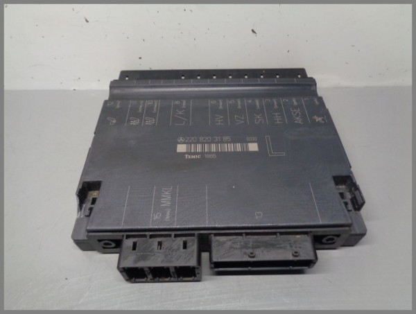 Mercedes Benz W220 Steuergerät Sitzverstellung Sitz LINKS 2208203185 Temic 1865