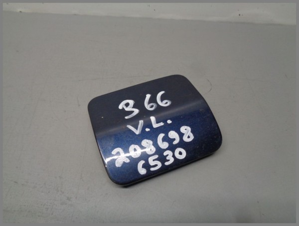 Mercedes Benz W208 CLK side skirt cover front left 2086986530 366 blue