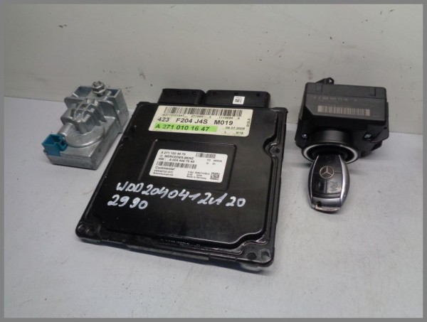 Mercedes Benz W204 engine control unit 2711504979 Continental 5WK90722