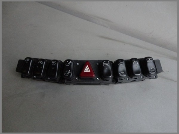 MB W220 S-Class Switch Panel Switch Block 2208214158 Seat Heated Center Piece