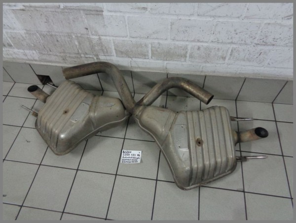 Mercedes W221 Auspuff CDI Endschalldämpfer 2214913300 2214913400 SET Original