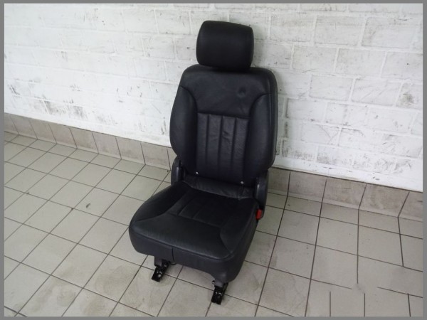Mercedes Benz R251 Leather Seat Right Rear Seat Original Black Leather Passenger Front