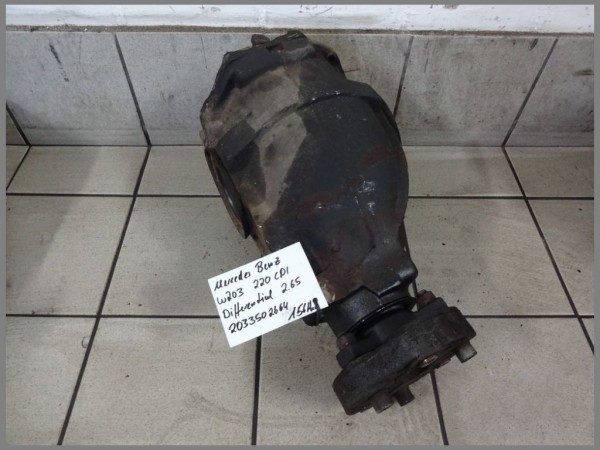 Mercedes Benz W203 CDI Differential 156tkm 2.65 Hinterachsgetriebe 2033502664