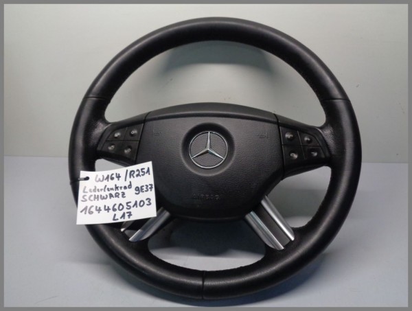Mercedes Benz R251 W164 airbag steering multifuncation 1644605103 9E37 L17 black