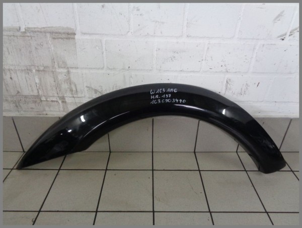 Mercedes W163 ML AMG Kotflügelverbreiterung 1636903440 Hinten Rechts 197 SCHWARZ