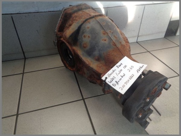 Mercedes Benz W210 220CDI Differential 181tkm Hinterachsgetriebe 2,65 2103506862