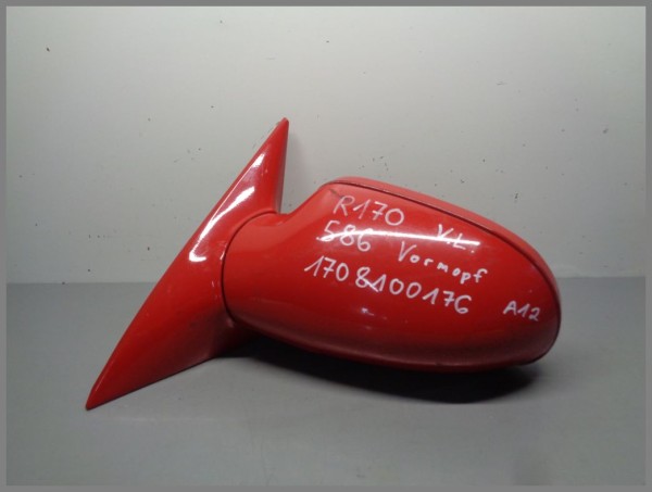 Mercedes R170 SLK Außenspiegel Links VORMOPF 586 ROT 1708100176 A12 Original