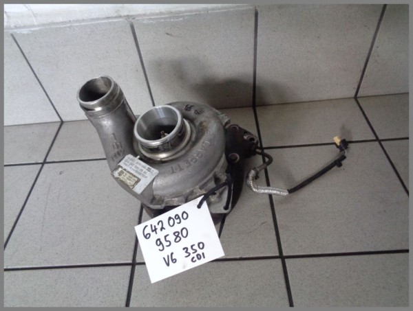 Mercedes W164 X164 350 CDI Turbocharger GARRETT 6420909580 Exhaust Turbocharger
