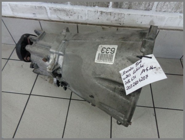 Mercedes Benz W211 W203 Manual Transmission 716631 145tkm 6 Speed Transmission 2032604207