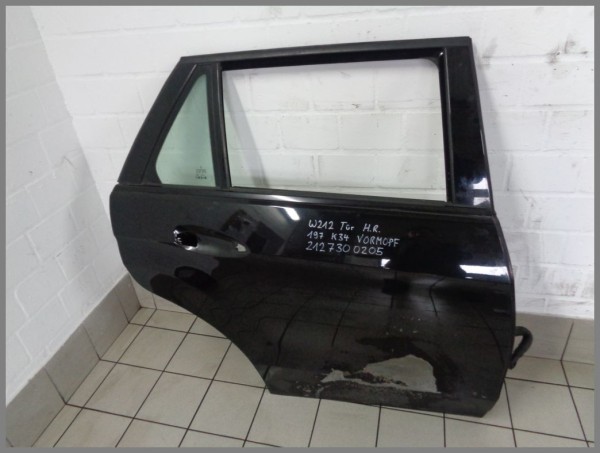 Mercedes W212 S212 karavan door rear right 197 black original 2127300205 K34