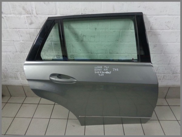 Mercedes W212 Kombi Tür Hinten Rechts 792 Palladiumsilber 2127300405 Original