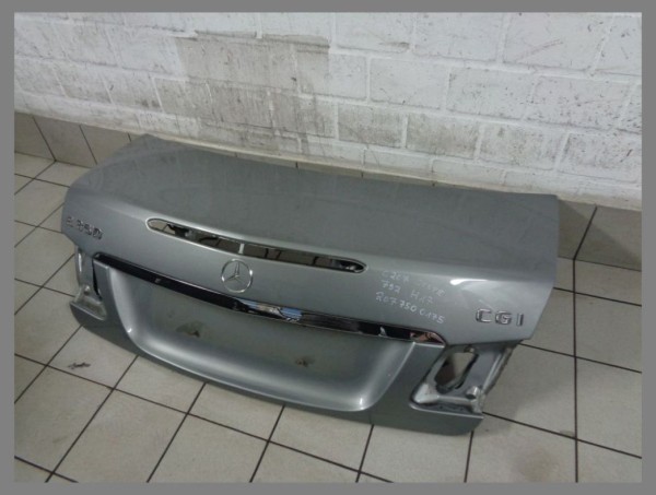 Mercedes C207 Coupe trunk lid/tailgate 792 Palladium Silver 2077500175 H17