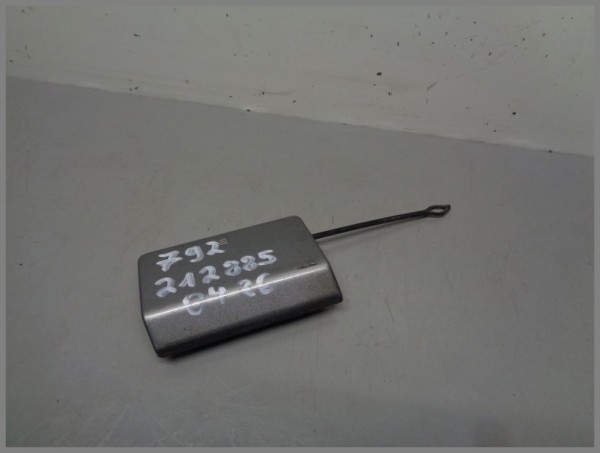 Mercedes Benz MB W212 E-Class cover panel towing eye rear 2128850426 Original 792 Paladium-silver