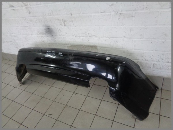 Mercedes Benz SL R230 PDC Stoßstange HINTEN 197 Schwarz 2308850125 S48 beschädigt