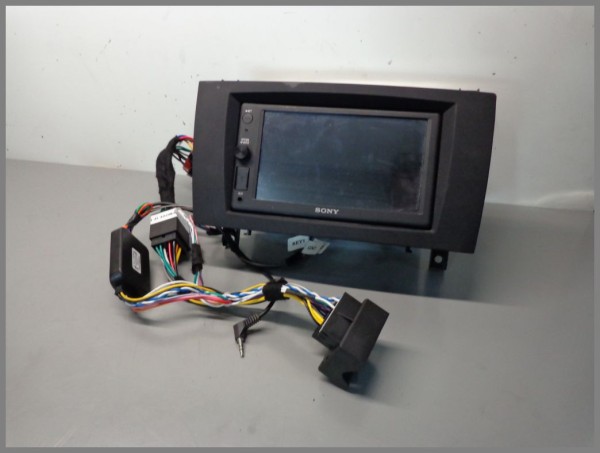 Zubehör Radio Sony XAV-AX1000 MP3 USB LCD eingebaut in R171 SLK Mercedes