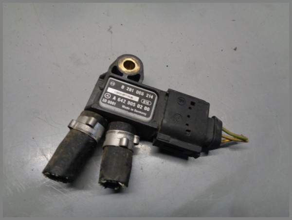 Mercedes W211 OM642 Sensor Pressure Differential 6429050200 0281006214