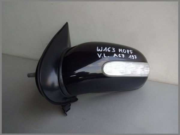 Mercedes W163 Outside Mirror Left Folding Memory 197 Black 1638102193 Orig.