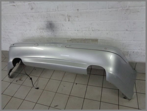 Mercedes Benz SL R230 PDC Stoßstange HINTEN 775 Iridiumsilber 2308850125 S46 Original