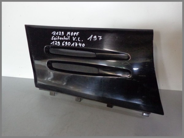 Mercedes Benz R129 SL MOPF Beplankung Vorne Links 197 Schwarz 1296901740 Original